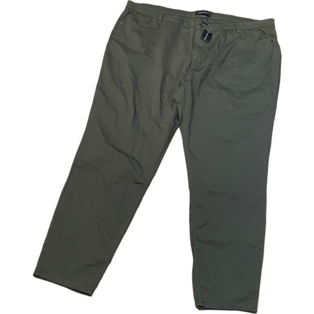 New Size 30 Ashley Stewart Womens Pants Green‎ Plus Casual